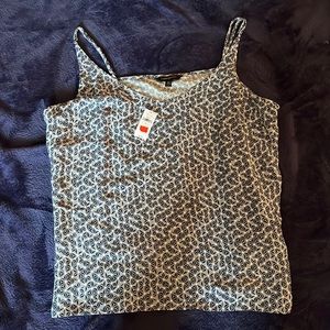 Banana Republic Factory Blue Tank Top